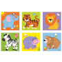 Drevené kocky 4 ks - divočina Viga
