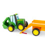 Traktor Johnny s ťahačom 37 cm JD Kids John Deere