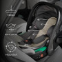 Priedušná podložka do autosedačky Breeze sk. 0+