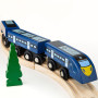 Rýchlik High Speed ​​1 modrý Bigjigs Rail