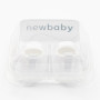Dojčenské saténové capáčky ku krstu New Baby