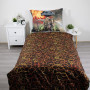 Obliečky micro Jurský svet "Volcano 01" 140 x 200, 70 x 90 cm Jerry Fabrics