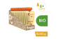 BIO Maslová tekvica a jablká (120 g) 12 ks Beggs