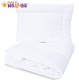 Perinka a vankúš do postieľky 135 x 100 cm + 40 x 60 cm Baby Nellys - biele, bavlna