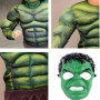 Detský kostým Svalnatý Hulk s maskou Veľ. 110-122/M