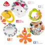 Aktivity kocka húsenica DoBabyDoo Black & White Baby Fehn
