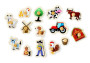 Drevené puzzle Farma 14 dielikov 2Kids Toys