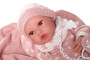Realistická bábika bábätko s celovinylovým telom 42 cm Erika 50418 Antonio Juan