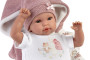 Obleček pre bábiku bábätko New Born veľkosti 35-36 cm s doplnkami Llorens