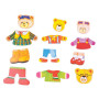 Oblékací puzzle Medvedia rodinka Bigjigs Toys