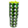 Termohrnček so slamkou a uchom 920 ml Minecraft Iconicmono