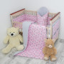 Mantinel do postieľky Teddy bears 28 x 180 cm Esito