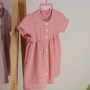 Mušelínové šaty Barunka Cameo pink Dot Esito