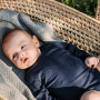 Merino zavinovacie body granátové Eevi