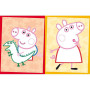 Omaľovánky s voskovkami Prasiatko Peppa