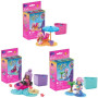 Mega Construx Barbie color reveal mikrobábika
