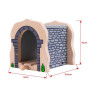 Kamenný železničný tunel Bigjigs Rail