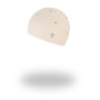 Čiapka šmyk dojčenská Tlač Outlast® biela káva lístočky Little Angel