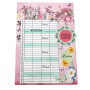 Diárové pečiatky Stampo Bullet Journal 67 ks - Rodinný kalendár Aladine