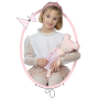 Plyšová bábika Niza 20046 DeCuevas 36 cm s kolískou DeCuevas