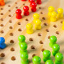 Drevená halma Bigjigs Toys