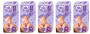 MEGAPACK Detské jednorazové plienky New Love Premium comfort 3 MIDI 4-9 kg 5x48 ks