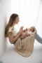 Detská osuška s kapucňou Maxi print 100 x 100 cm Babymatex