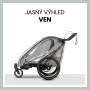 Pláštenka na cyklovozík Bike N Walk Duo Hauck