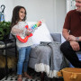 Hračka drevená hudobná gitara Together in Tune Guitar™ Connected Magic Touch Baby Einstein