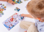 Vééliké Puzzle loto Ročné obdobie KukiKuk
