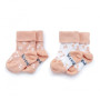 Detské ponožky Stay-on-Socks Veľ. 0 - 6 m 2 páry KipKep