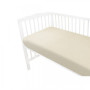 Mušelínové prestieradlo do postieľky 60 x 120 cm Nature double Baby Nellys