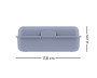 Box na desiatu Dust Blue Baagl
