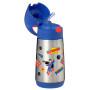 Termoska na pitie so slamkou 350 ml Superman B.Box