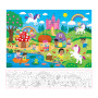 Veľké podlahové puzzle - Víly a jednorožce