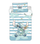 Obliečky do postieľky Lilo and Stitch Tropical Hugs 100 x 135, 40 x 60 cm Jerry Fabrics