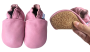 Kožené capáčky Barefoot s Anti-Slip podrážkou Veľ. 24-36 mes. Hopi Go
