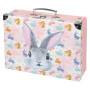 Skladací školský kufrík Bunny s kovaním Baagl