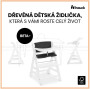 Drevená stolička Beta+ B Hauck