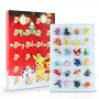 Adventný kalendár Pokémon s figúrkami Christmas collection