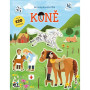 Samolepková knižka Kone