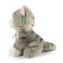 Plyšová mačka sivá 18 cm ECO-FRIENDLY Rappa