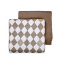 Swaddler Solid Matcha 2balenie 110 x 110 cm Lodger
