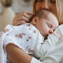 Mušelínové plienky Super Soft ružové 3 ks 70x70 cm BabyOno