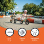 Odrážadlo Racer s brzdou Zopa