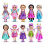 Princezná zimná Sparkle Girlz malá v kornútku
