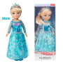 Bábika ľadová/zimná princezná 38 cm
