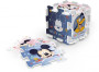 Penové puzzle Mickey Mouse 32 x 32 x 1 cm 8 ks