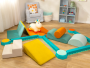 Penové tvary maxi s valcom WonderShapes 3 ks