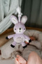 Naťahovací hrací strojček plyš 30 cm záves na postieľku/kočík Babyted
